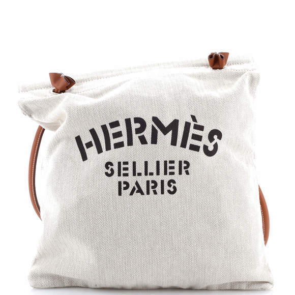 Hermes MM Aline Bag Toile - Picture 1 of 5